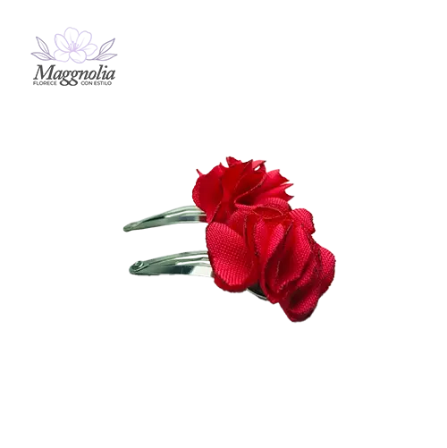 Pinches rosa tela