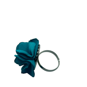 Anillos rosa tela